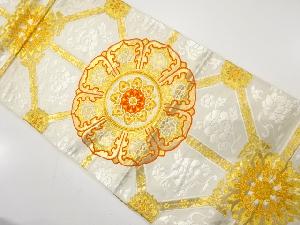 アンティーク　華紋織り出し袋帯（着用可）